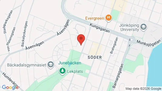 Apartments for rent i Jönköping - kort over placeringen