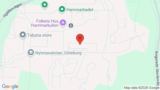 Apartments for rent i Angered - kort over placeringen