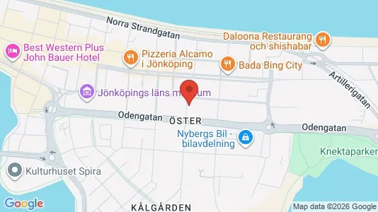 Apartments for rent i Jönköping - kort over placeringen