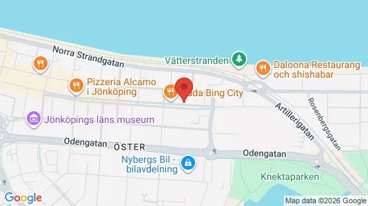 Apartments for rent i Jönköping - kort over placeringen