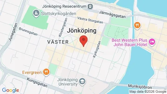 Apartments for rent i Jönköping - kort over placeringen