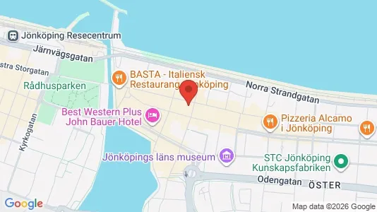 Apartments for rent i Jönköping - kort over placeringen