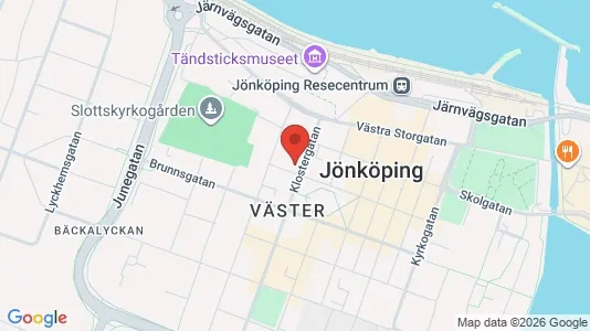 Apartments for rent i Jönköping - kort over placeringen