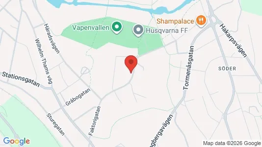 Apartments for rent i Jönköping - kort over placeringen