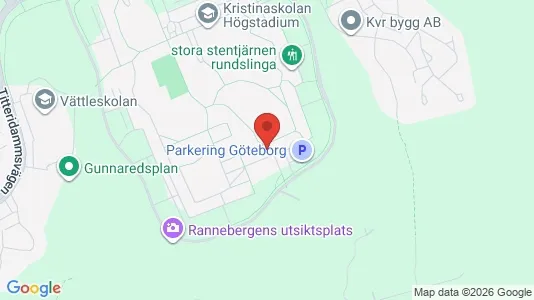Apartments for rent i Angered - kort over placeringen