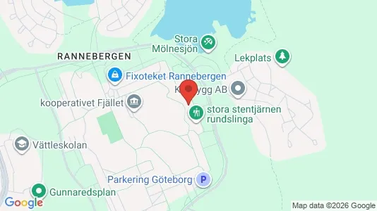 Apartments for rent i Angered - kort over placeringen