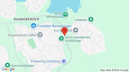 Apartments for rent i Angered - kort over placeringen