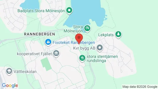 Apartments for rent i Angered - kort over placeringen