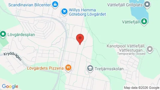 Apartments for rent i Angered - kort over placeringen