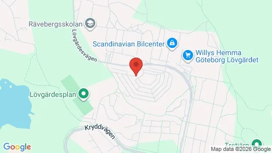 Apartments for rent i Angered - kort over placeringen