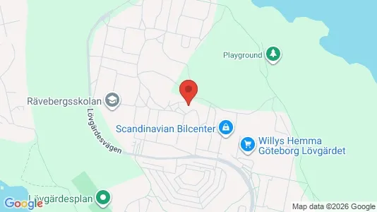 Apartments for rent i Angered - kort over placeringen