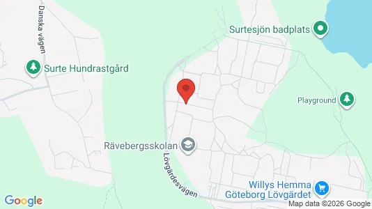Apartments for rent i Angered - kort over placeringen