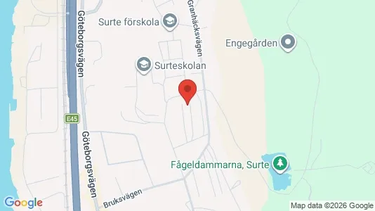 Apartments for rent i Ale - kort over placeringen
