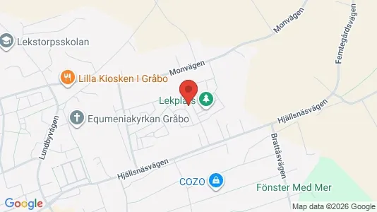 Apartments for rent i Lerum - kort over placeringen