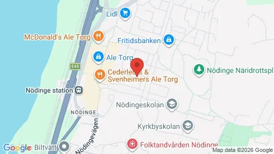 Apartments for rent i Ale - kort over placeringen