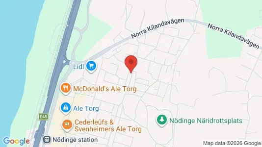 Apartments for rent i Ale - kort over placeringen