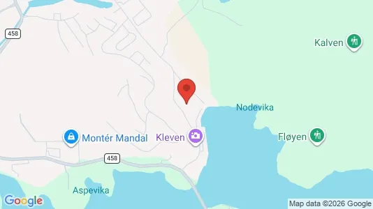 Rooms for rent i Mandal - kort over placeringen