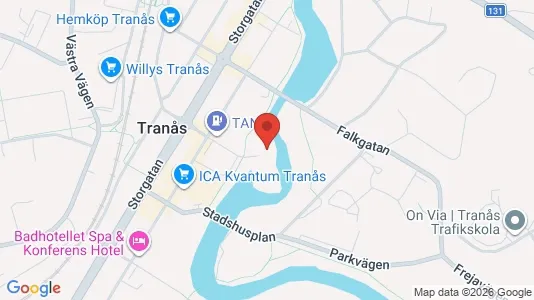 Apartments for rent i Tranås - kort over placeringen