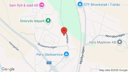 Apartments for rent i Tranås - kort over placeringen
