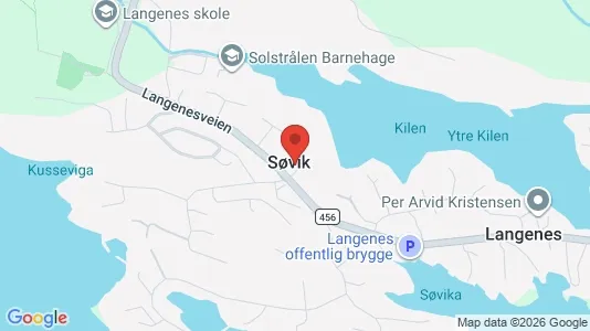 Rooms for rent i Søgne - kort over placeringen