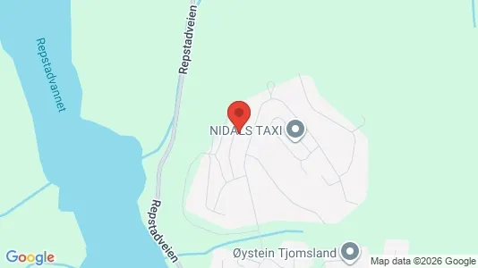 Rooms for rent i Søgne - kort over placeringen