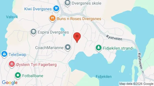 Rooms for rent i Kristiansand - kort over placeringen