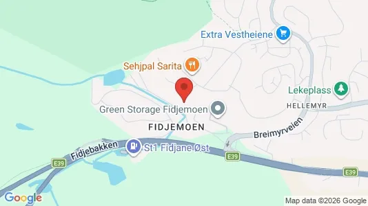 Apartments for rent i Kristiansand - kort over placeringen