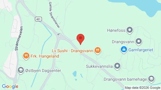 Rooms for rent i Kristiansand - kort over placeringen