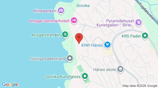 Apartments for rent i Kristiansand - kort over placeringen