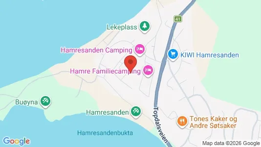 Apartments for rent i Kristiansand - kort over placeringen