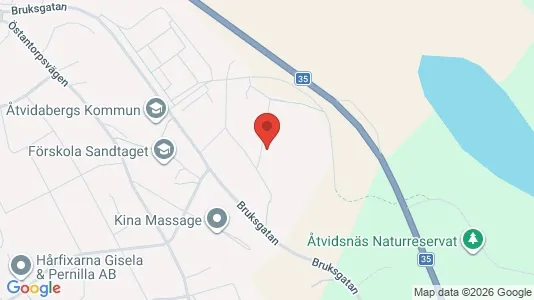 Apartments for rent i Åtvidaberg - kort over placeringen