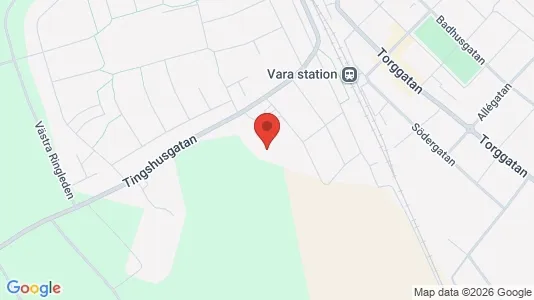 Apartments for rent i Vara - kort over placeringen