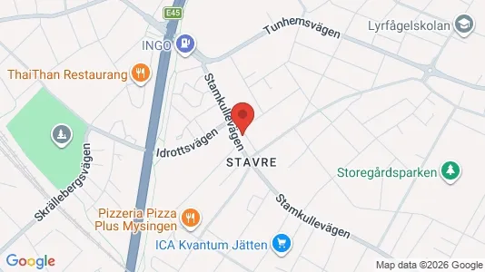 Apartments for rent i Trollhättan - kort over placeringen