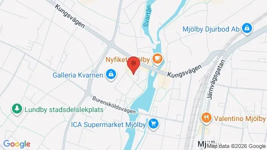 Apartments for rent i Mjölby - kort over placeringen