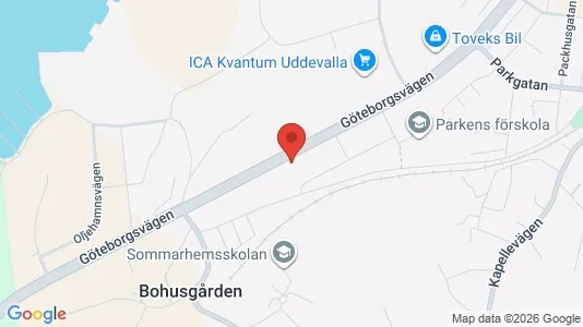 Apartments for rent i Uddevalla - kort over placeringen