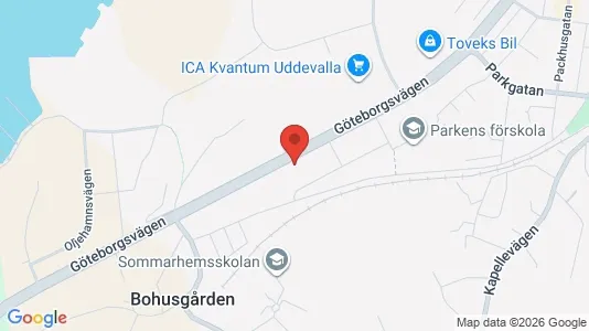 Apartments for rent i Uddevalla - kort over placeringen