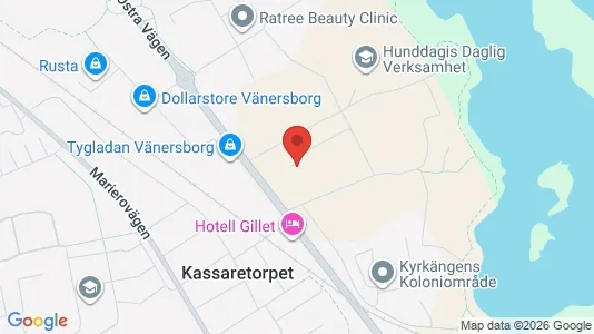 Apartments for rent i Vänersborg - kort over placeringen
