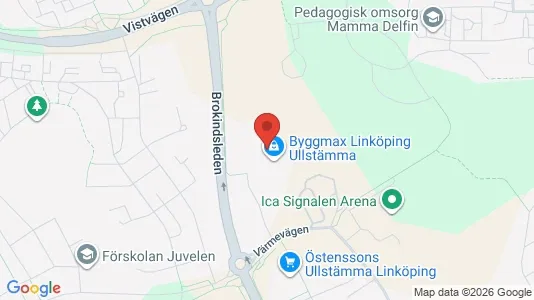 Apartments for rent i Linköping - kort over placeringen