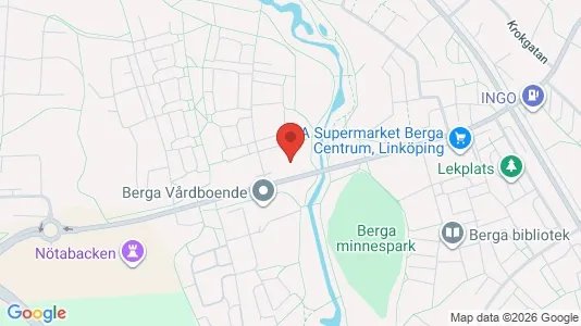Apartments for rent i Linköping - kort over placeringen