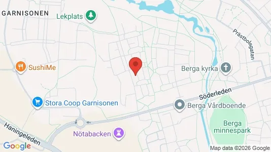 Apartments for rent i Linköping - kort over placeringen