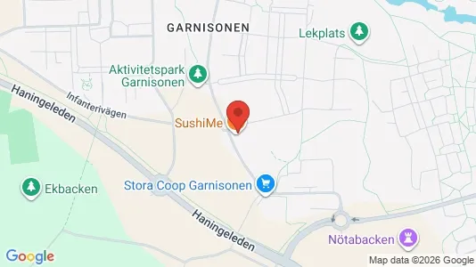 Apartments for rent i Linköping - kort over placeringen