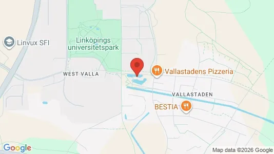 Apartments for rent i Linköping - kort over placeringen