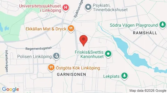 Apartments for rent i Linköping - kort over placeringen