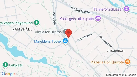 Apartments for rent i Linköping - kort over placeringen