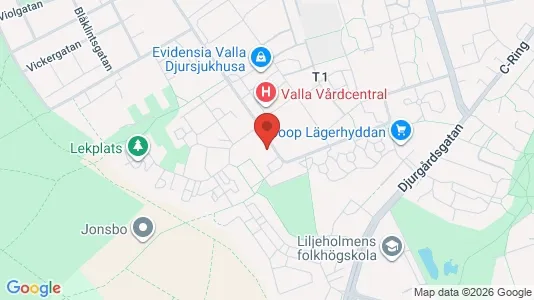 Apartments for rent i Linköping - kort over placeringen