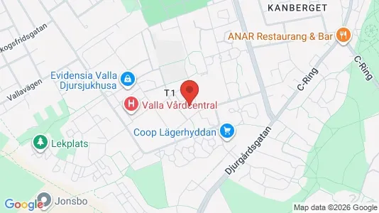 Apartments for rent i Linköping - kort over placeringen