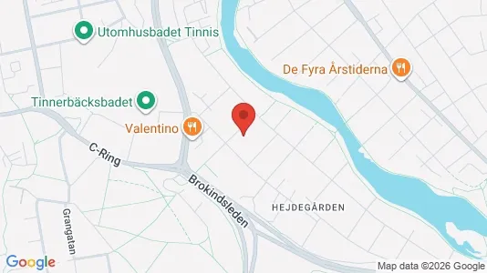 Apartments for rent i Linköping - kort over placeringen