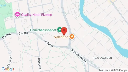 Apartments for rent i Linköping - kort over placeringen