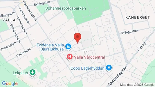Apartments for rent i Linköping - kort over placeringen