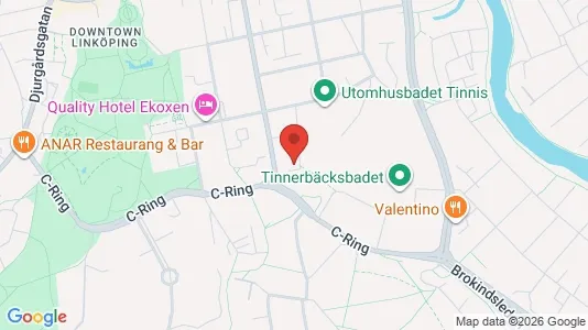 Apartments for rent i Linköping - kort over placeringen
